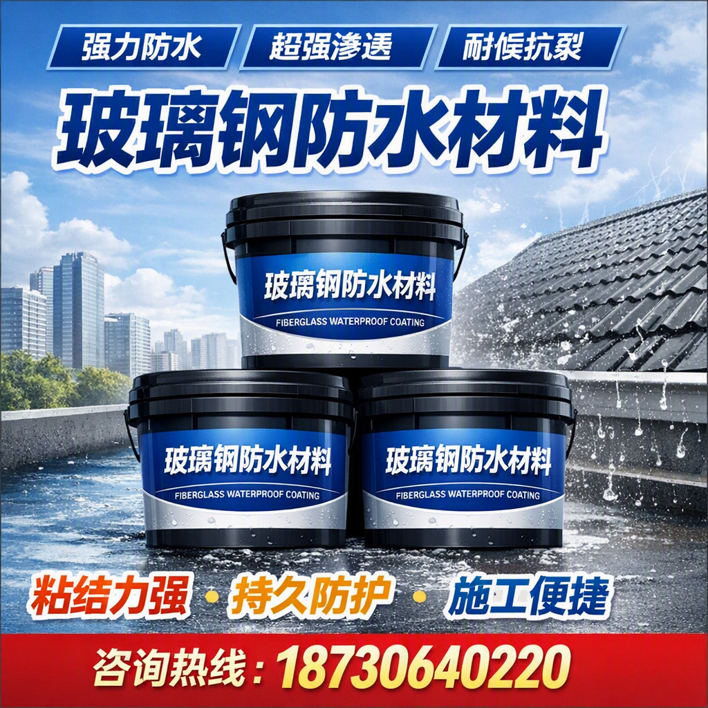 了解玻璃钢防水材料的市场趋势，南京 企业不可不知